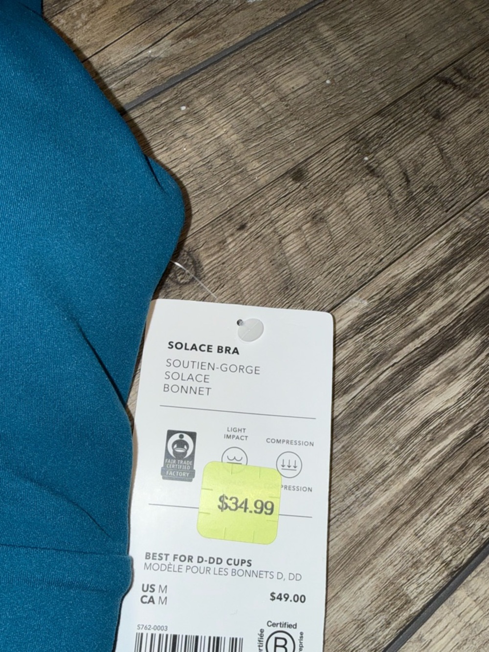 Athleta Solace Bra NWT Medium - Picture 2 of 4